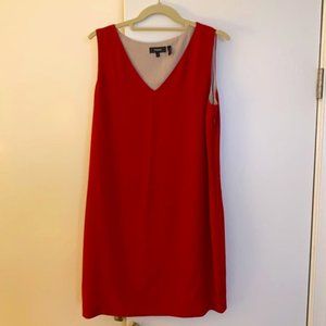Theory Red Shift Dress (size 8)